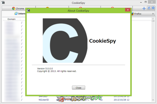 最新のOperaに対応したCookieSpy 5.0