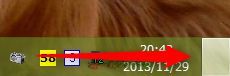 「デスクトップの表示」ボタンのサイズを変更できるようになった7+ Taskbar Tweaker 4.4.1